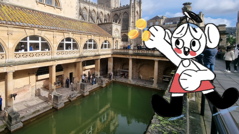 Why do we throw coins in a fountain?