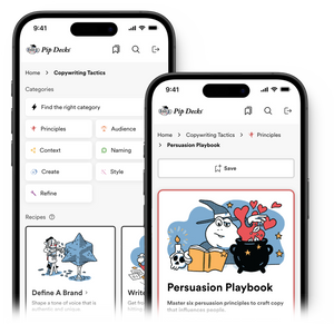 Pip Decks App + PDFs