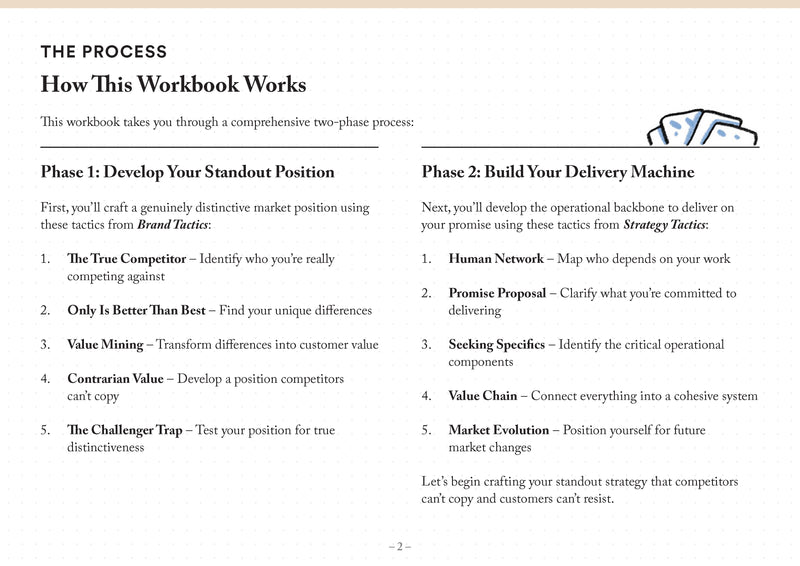 Standout Strategy Workbook