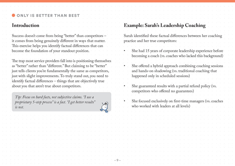 Standout Strategy Workbook