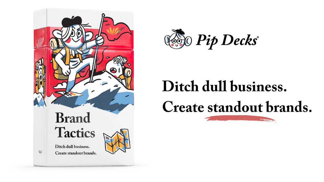 Brand Tactics Official 54-Card Deck For Building Taiwan