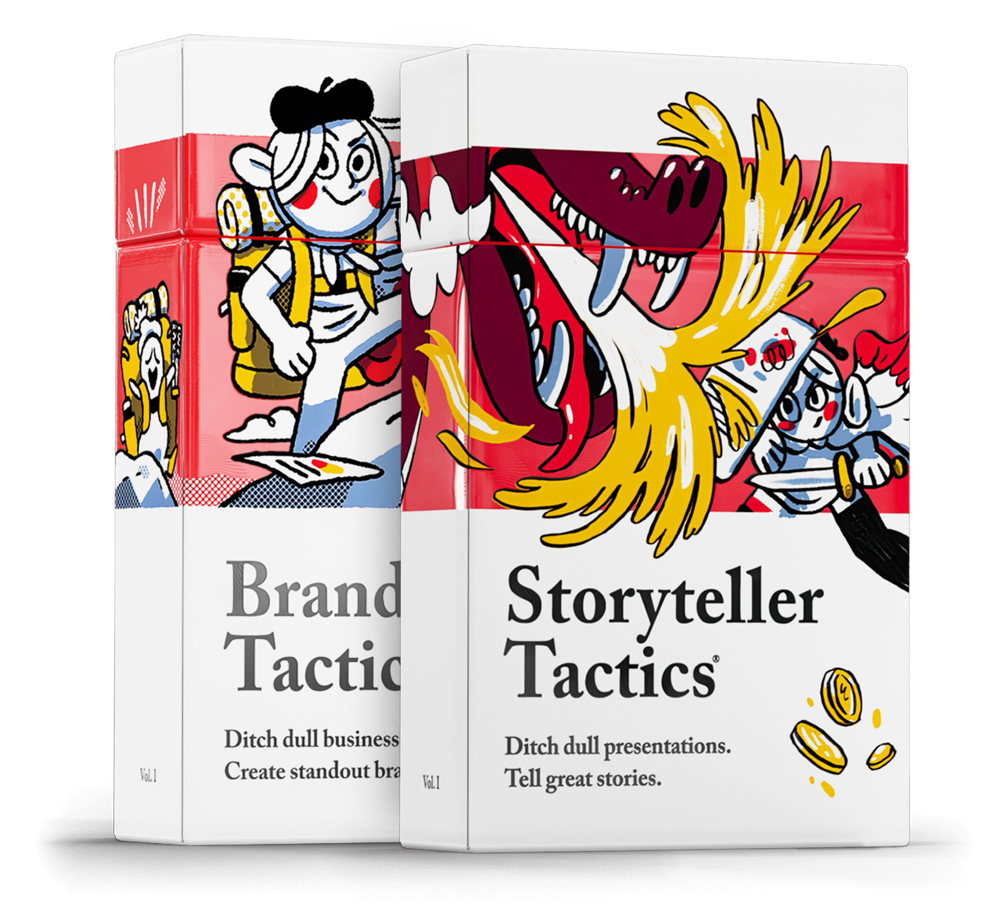 Brand Tactics + Storyteller Tactics Pip Decks