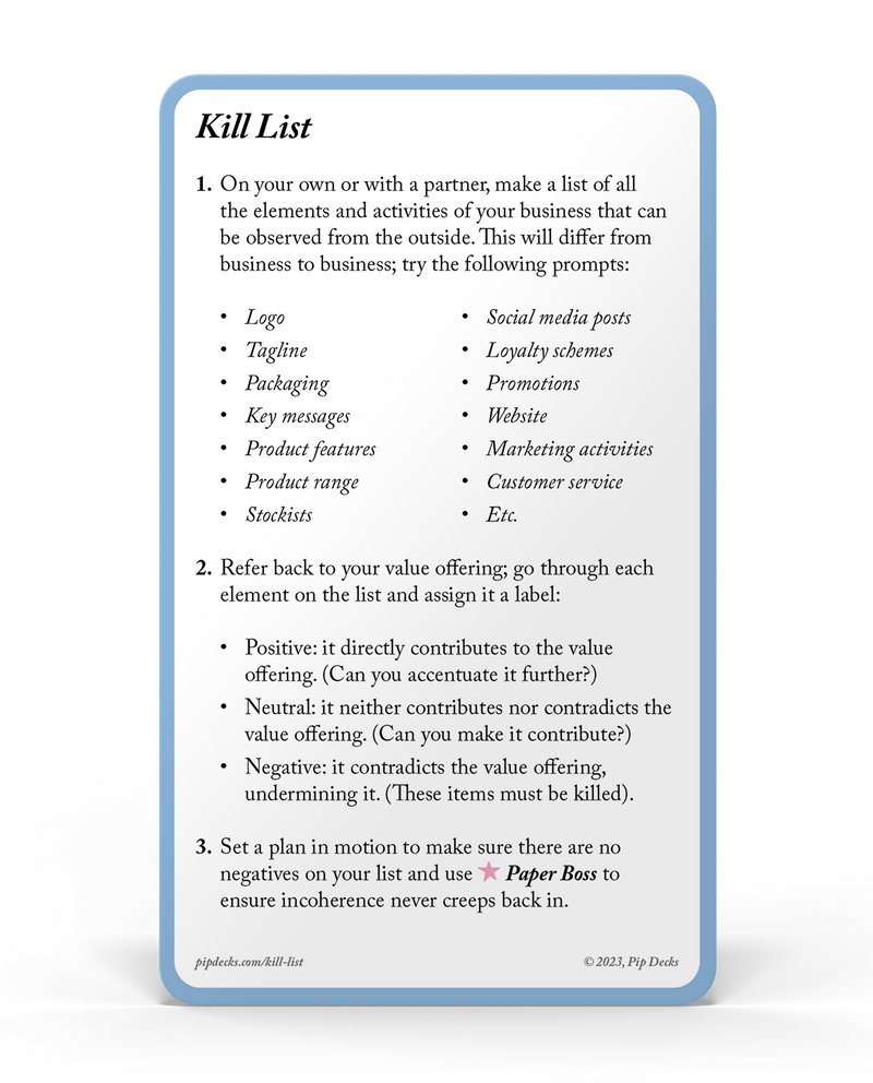 Preload Brand Tactics