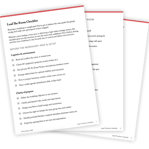 Lead The Room Checklist