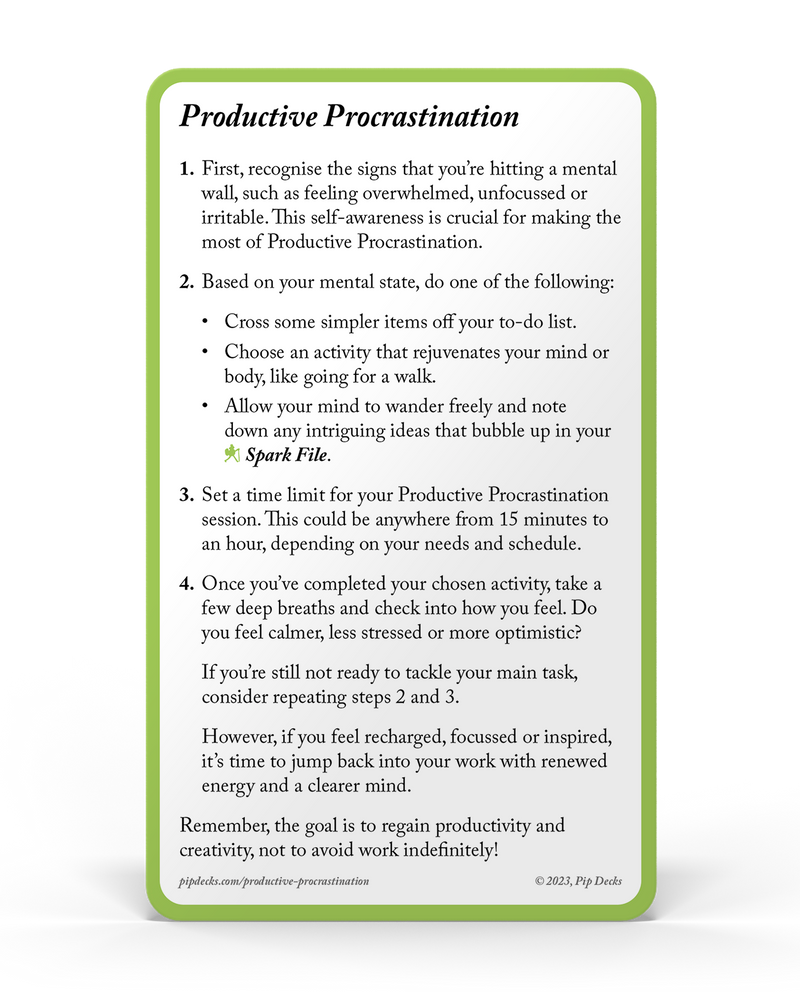 Preload Productivity Tactics