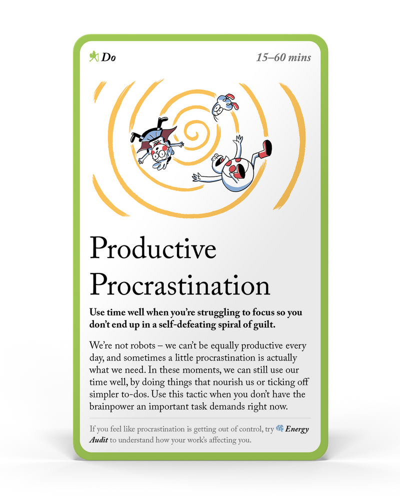 Preload Productivity Tactics