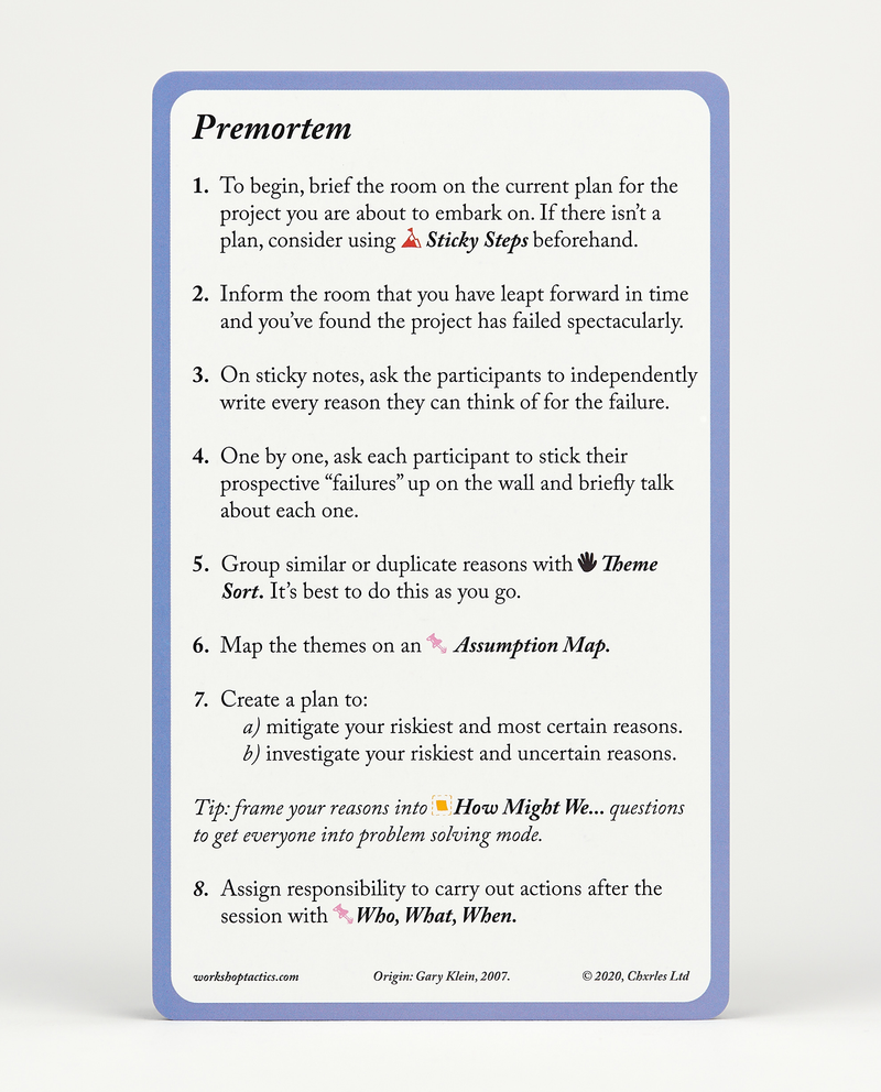 Preload Workshop Tactics